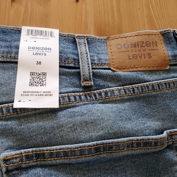 DENIZEN from Levi's Men's  Slim Denim 9" Jean Shorts  super flex - Vintage - Picture 6 of 11